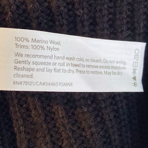 Eileen Fisher Merino Wool Zip Up Vest - Picture 13 of 13